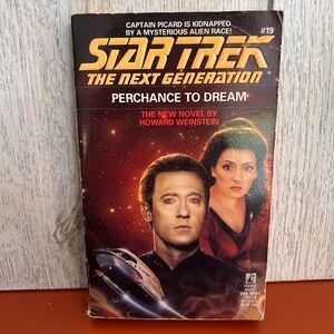 Star Trek The Next Generation Perchance to Dream Howard Weinstein Paperback 1991